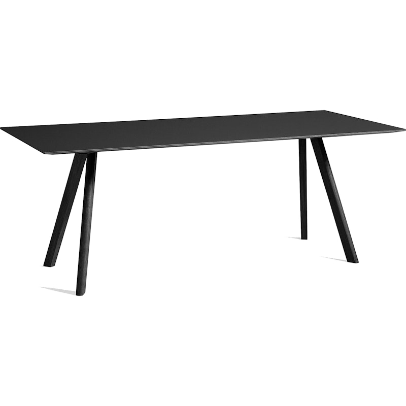 CPH 30 2.0 Table 90x200 cm, Water-based Lacquered Oak / Black