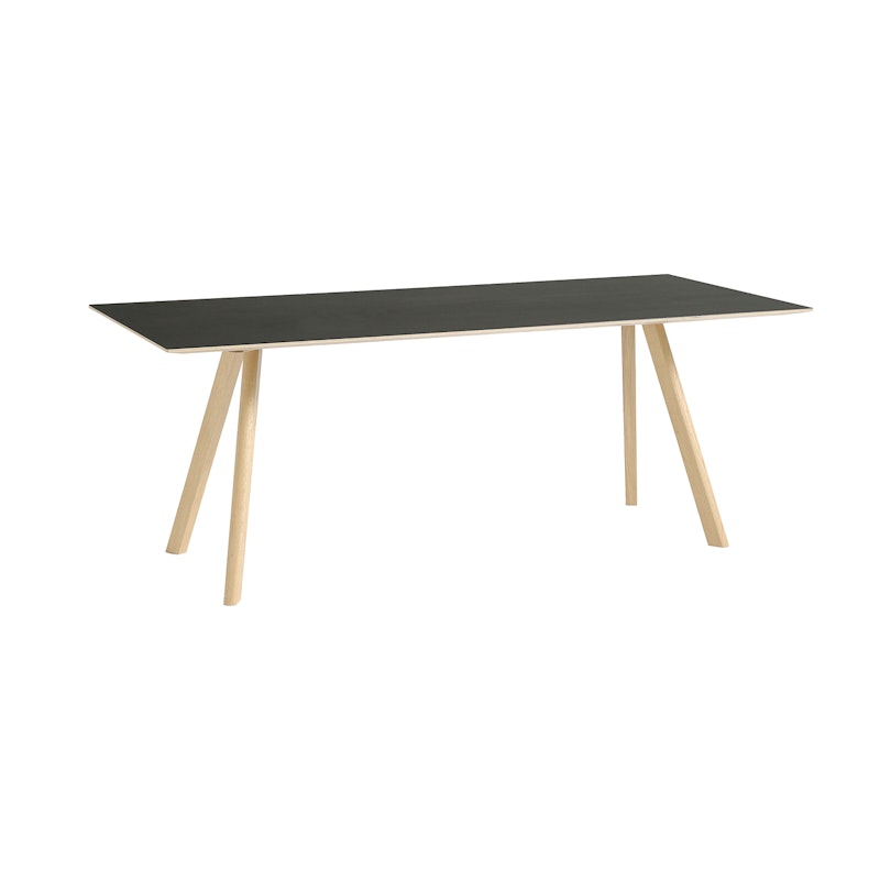 CPH 30 2.0 Table 90x200 cm, Water-based Lacquered Oak / Black