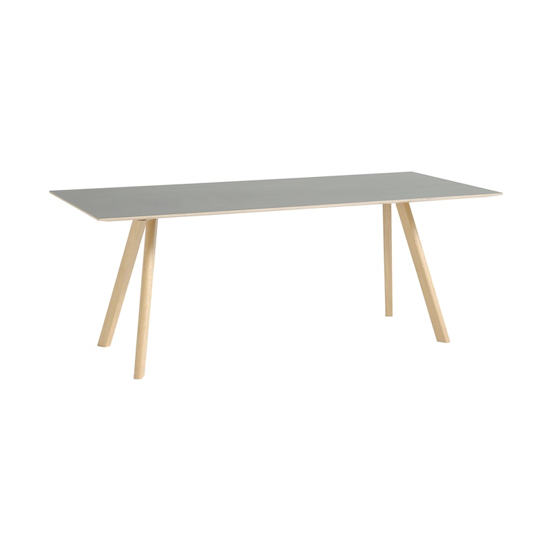 CPH 30 2.0 Table 90x200 cm, Water-based Lacquered Oak / Grey