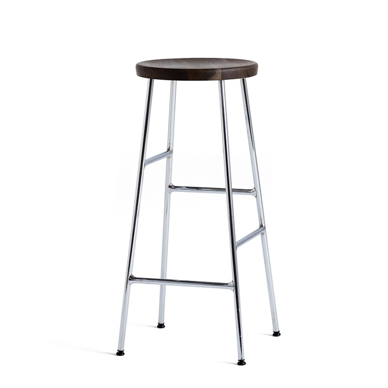 Cornet Barstol High, Smoked Oak/Chrome