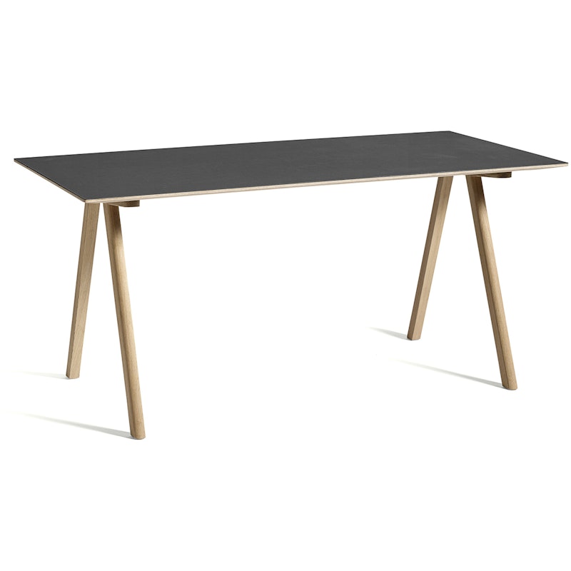 CPH 10 2.0 Desk, Water-based Lacquered Oak / Black