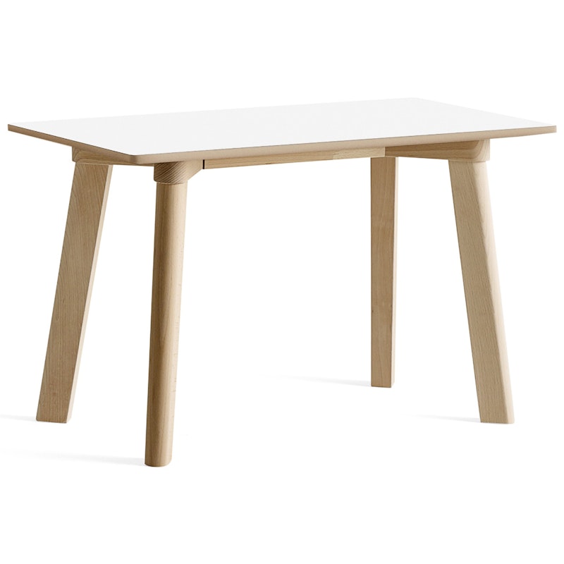 CPH Deux 215 2.0 Bench 75 cm, Pearl White / Untreated Beech