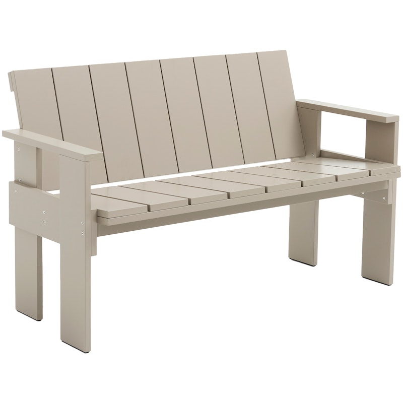 Crate Dining Bench, London Fog