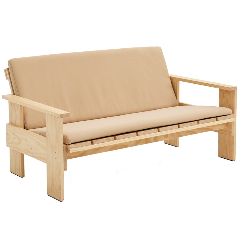 Crate Lounge Sofa Clear Lacquered from HAY RoyalDesign
