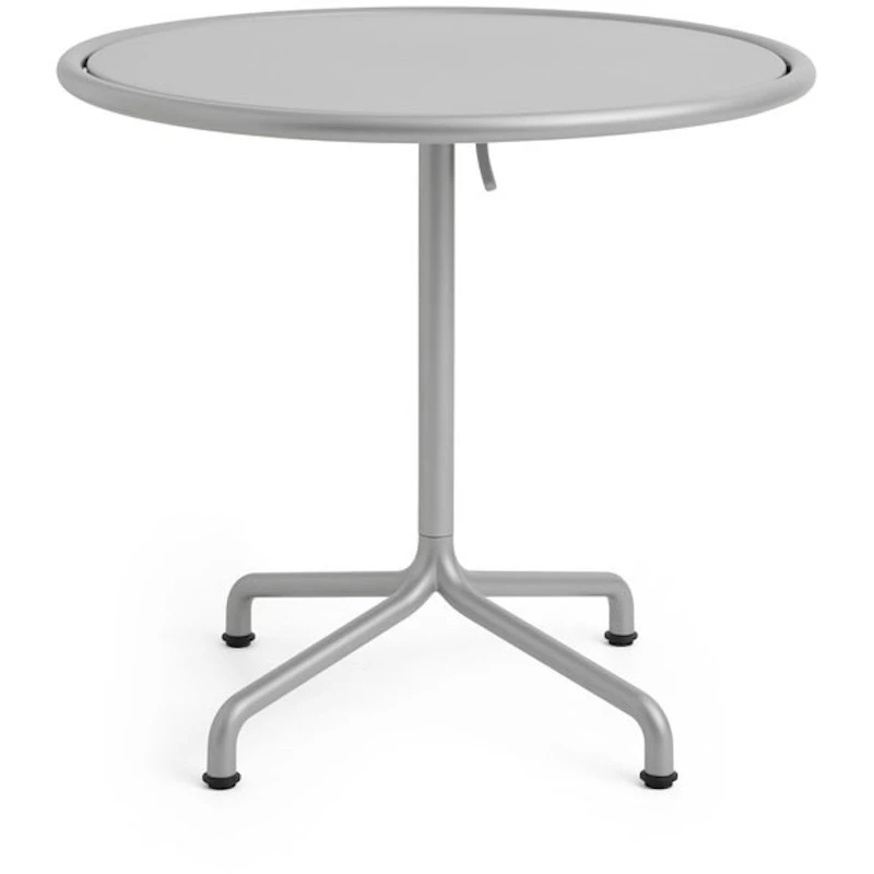 Deville Table 80 cm, Silver grey