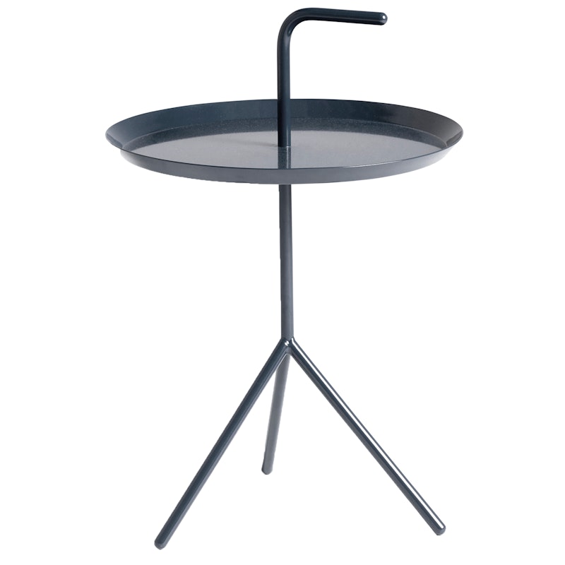 DLM Table Ø38 cm, Deep Blue High Gloss