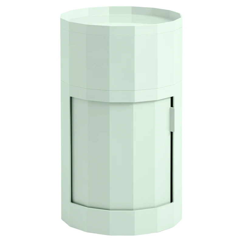Facet Cabinet High, Soft Mint