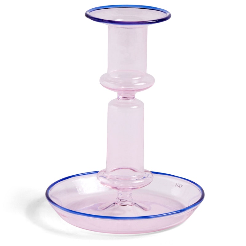 Flare Candle Holder Medium, Pink