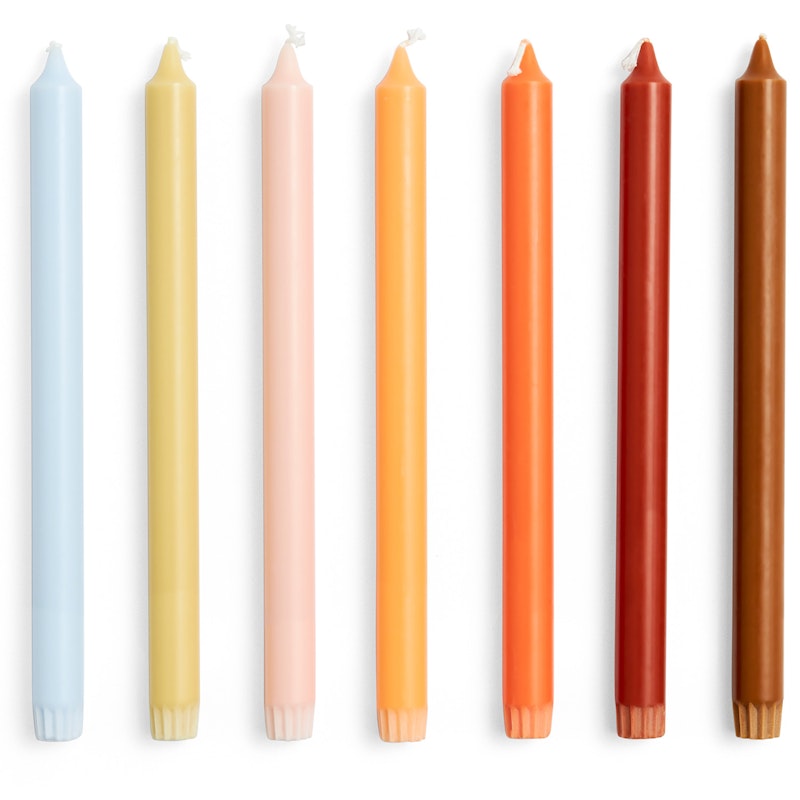 Gradient Candles 7-pack, Rainbow