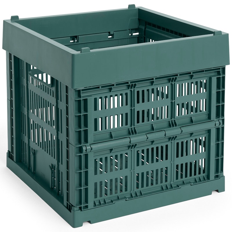 Colour Crate Cube Storage, Dark Green