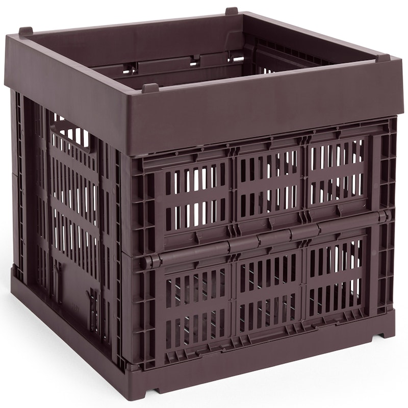 Colour Crate Cube Storage, Bordeaux