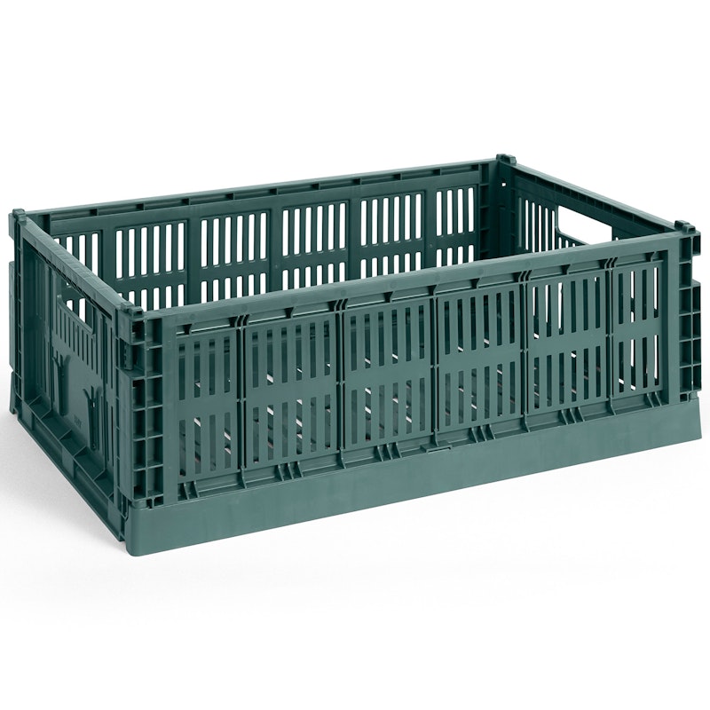 Colour Crate Large Storage, Dark Green