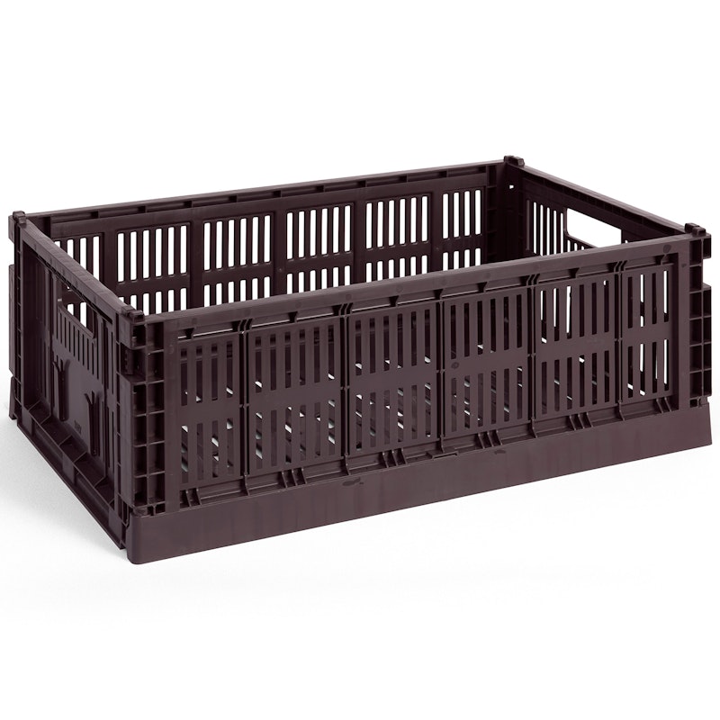 Colour Crate Large Storage, Bordeaux