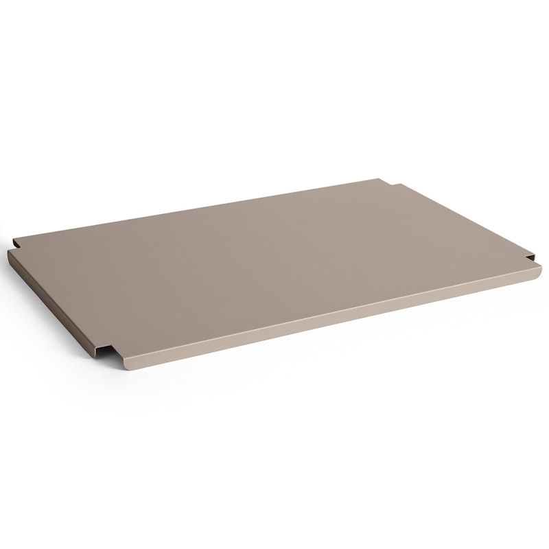 Colour Crate Metal Large Lid, Warm Grey