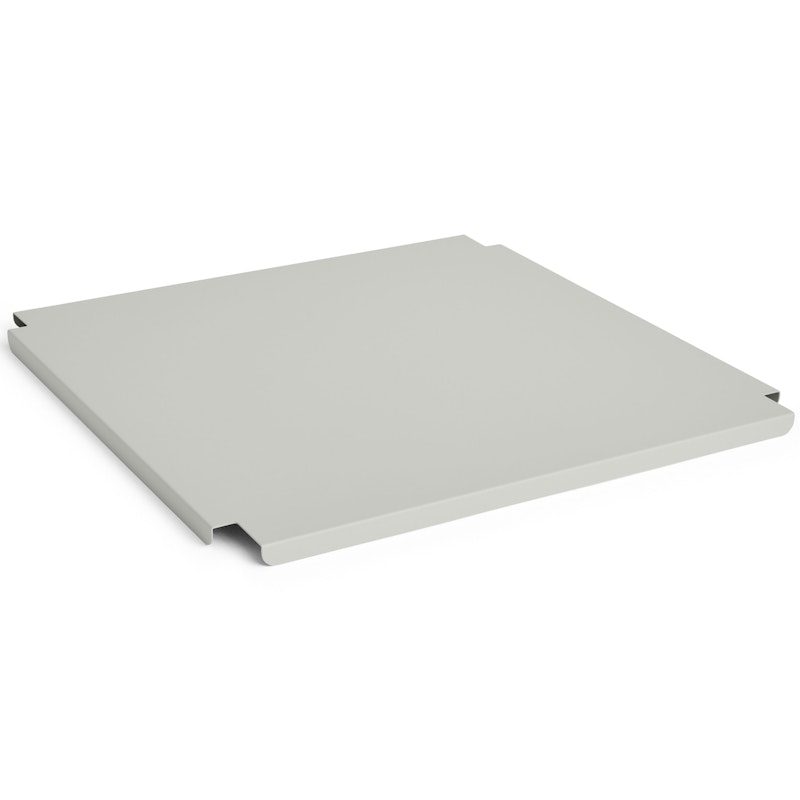 Colour Crate Metal Large Square Lid, Grey