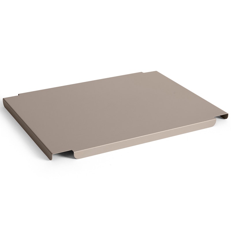 Colour Crate Metal Medium Lid, Warm Grey