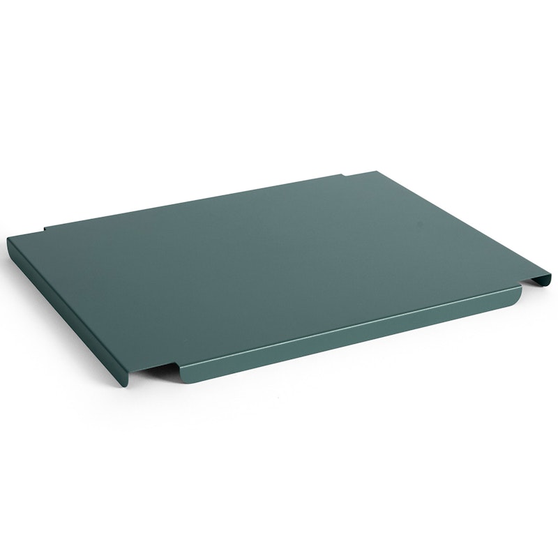 Colour Crate Metal Medium Lid, Dark Green