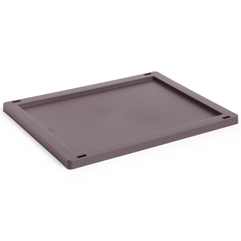 Colour Crate Plastic Medium Lid, Bordeaux