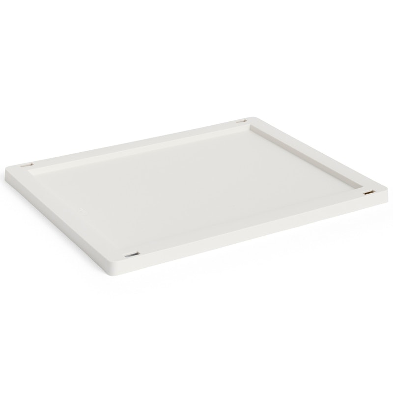 Colour Crate Plastic Medium Lid, Off-white