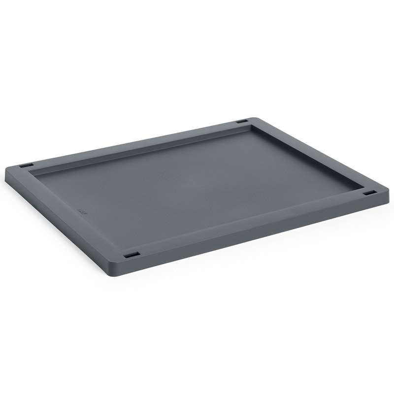 Colour Crate Plastic Medium Lid, Charcoal
