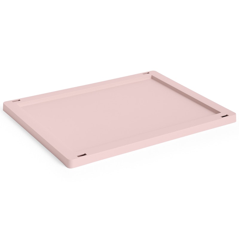 Colour Crate Plastic Medium Lid, Blush