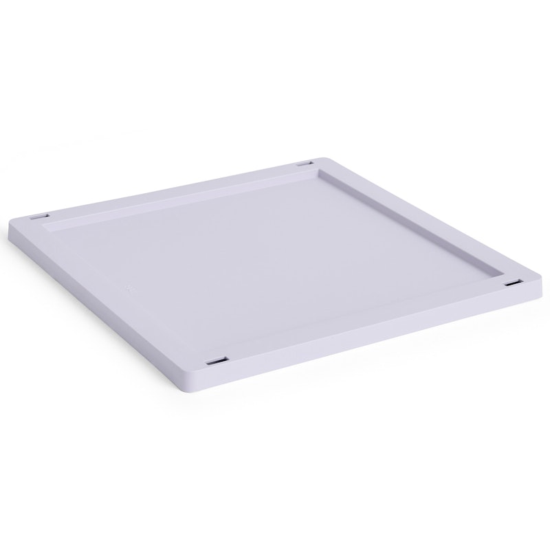 Colour Crate Plastic Medium Square / Cube Lid, Lavender
