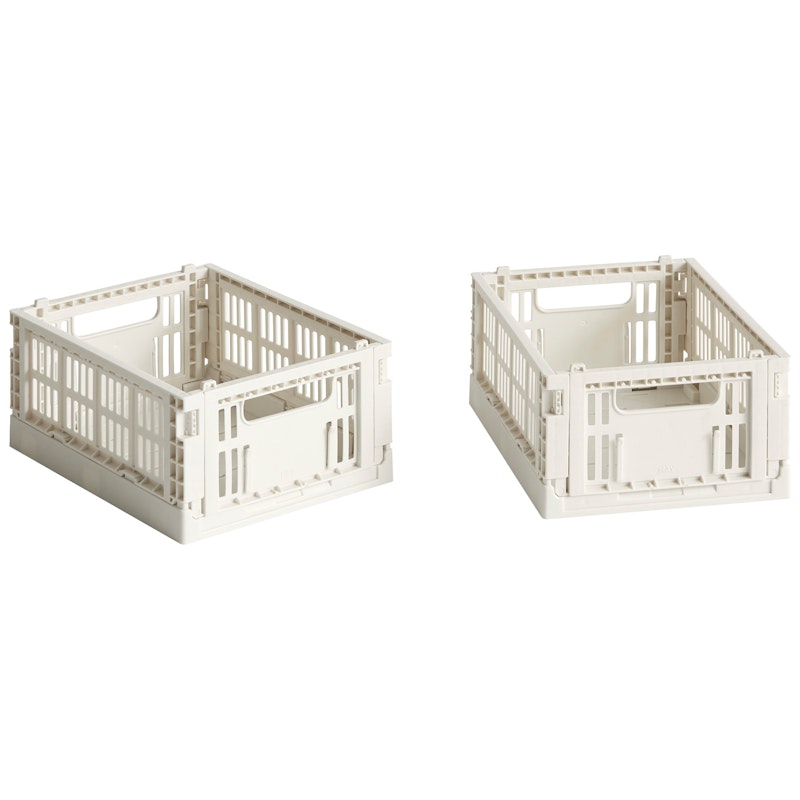 Colour Crate Storage Boxes Mini 2-pack, Off-white