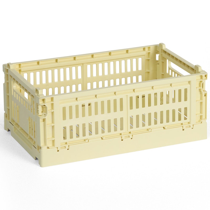 Colour Crate Small Storage, Light Yellow