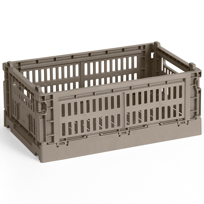 Colour Crate Small Storage, Warm Grey