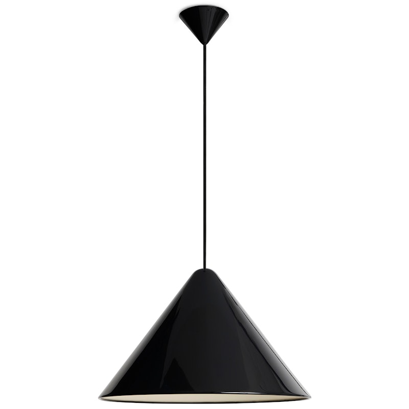 Compass Pendant Soft Black, 43 cm