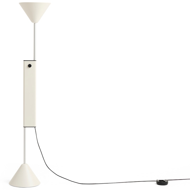 Twist Floor Lamp, Cream White