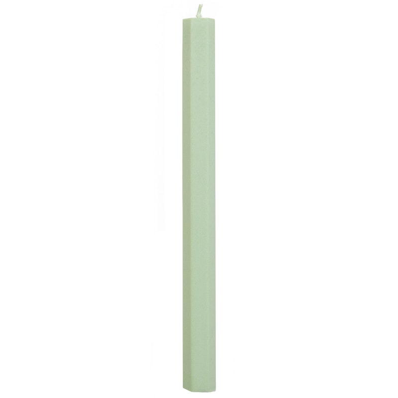 Hexagon Candle, Dusty Green