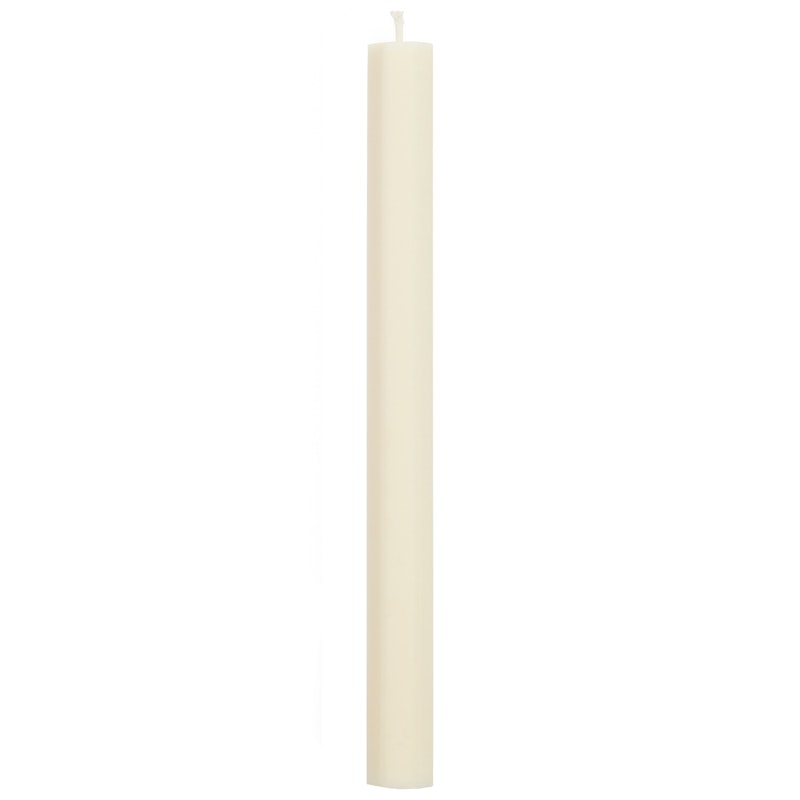 Hexagon Candle, Off-white