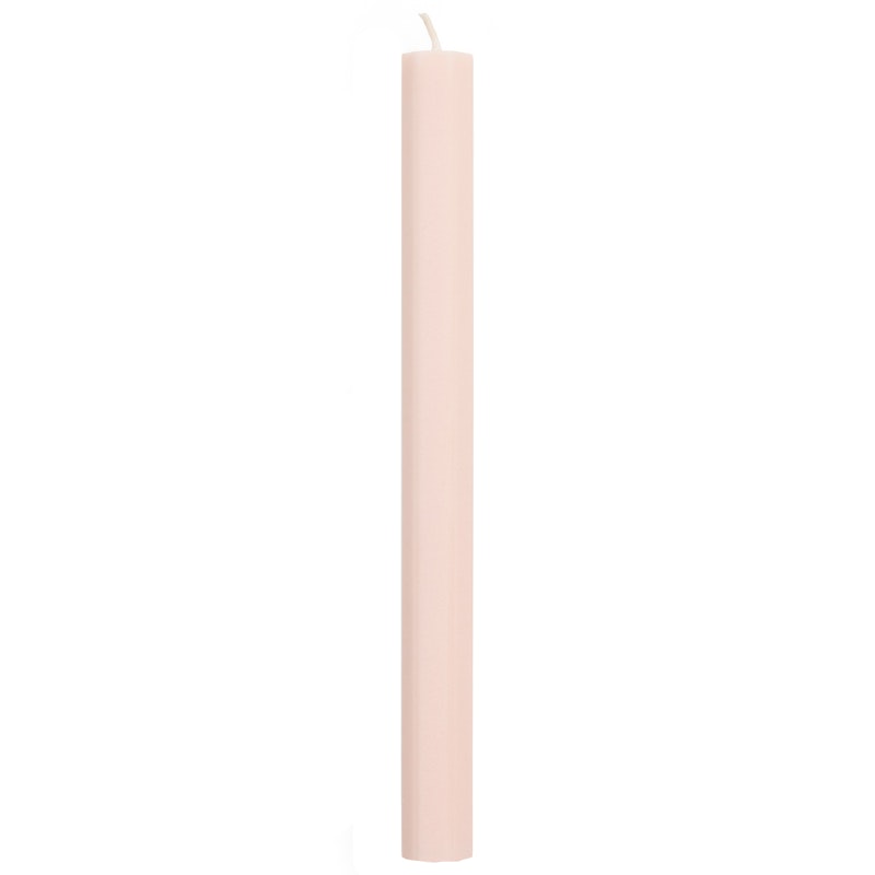 Hexagon Candle, Light Pink