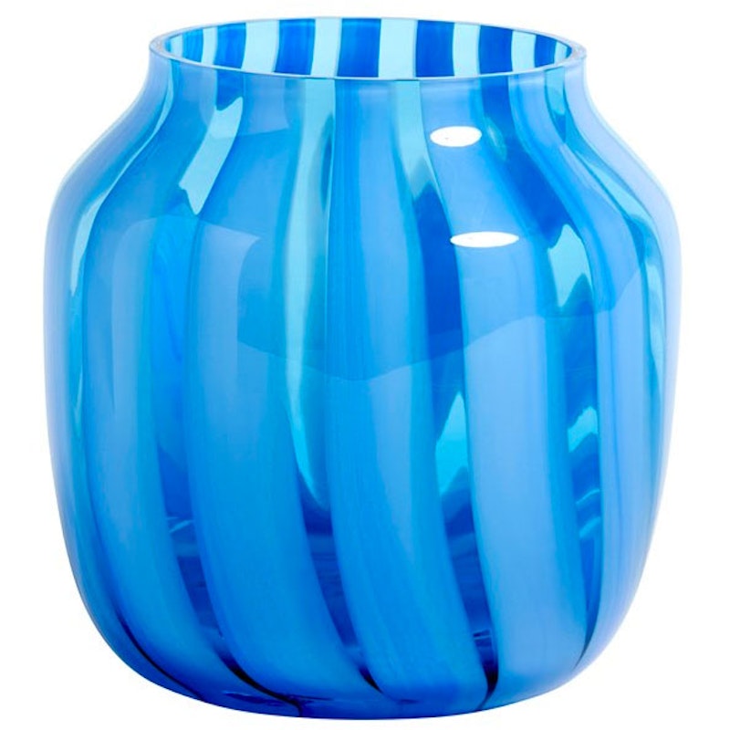 Juice Wide Vase, Light Blue