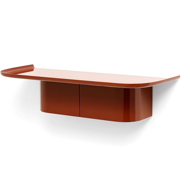 Korpus M Shelf, Brick Red