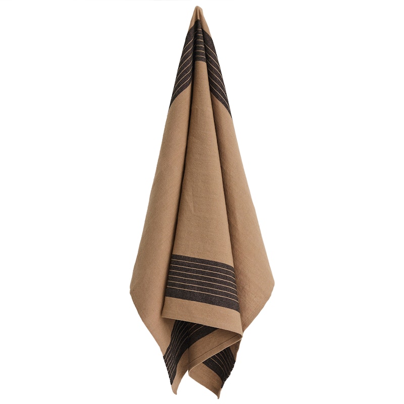 Linear Tea Towel 52x80 cm, Mocca