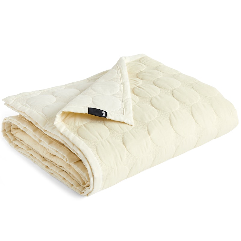 Mega Dot Bedspread 235x245 cm, Ivory