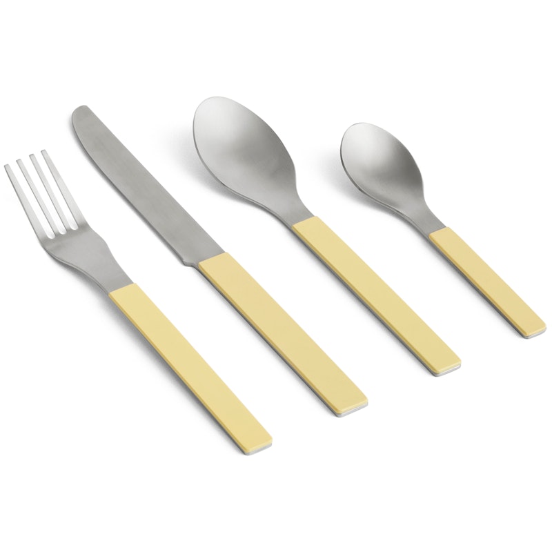 MVS Cutlery Set 4-pack, Yellow