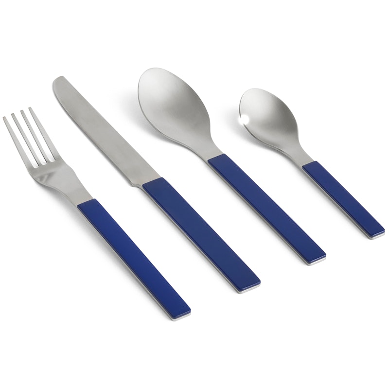 MVS Cutlery Set 4-pack, Dark Blue