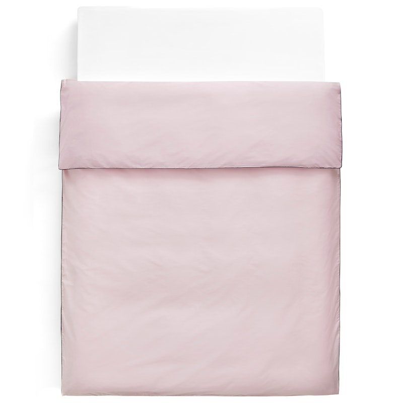 Outline Duvet Cover 220x220 cm, Soft Pink
