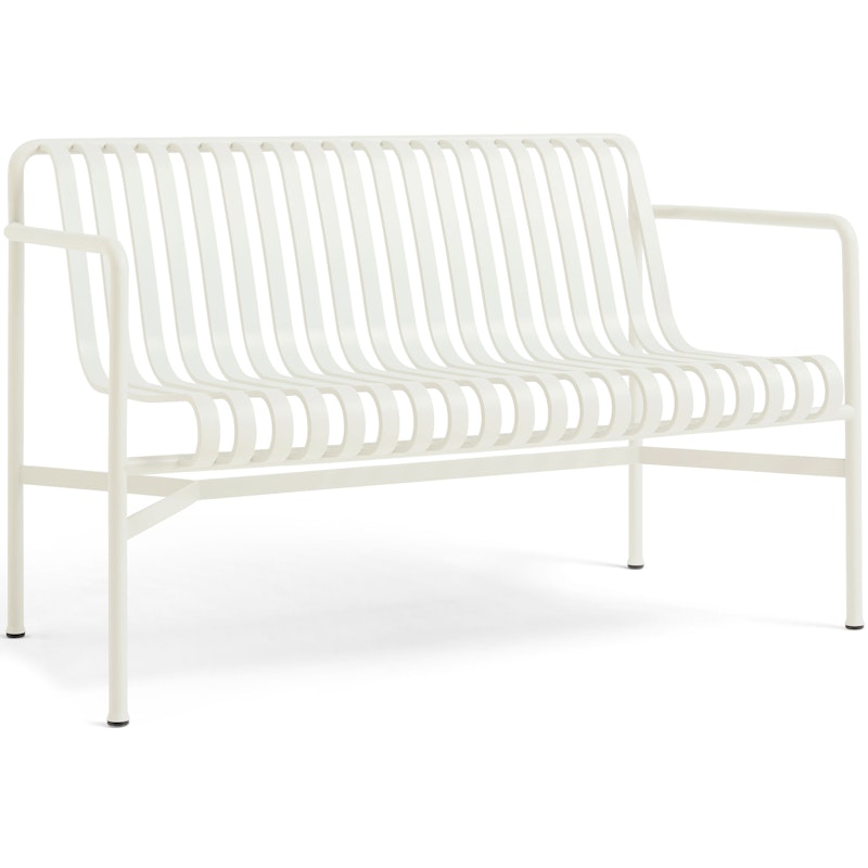 Palissade Dining Bench, Cream White