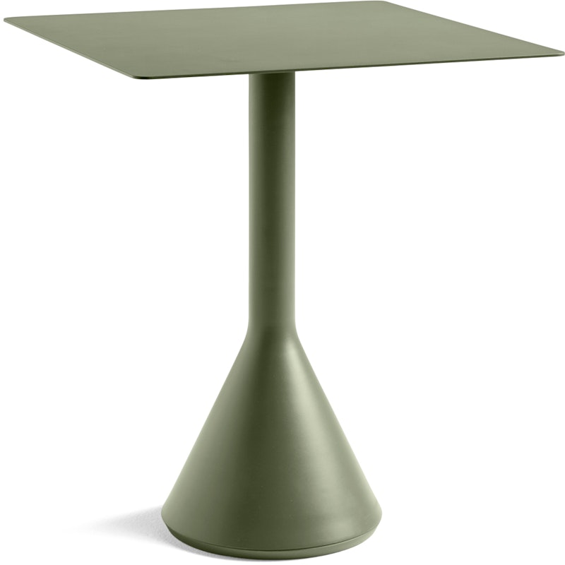 Palissade Cone Table 65x65 cm, Olive