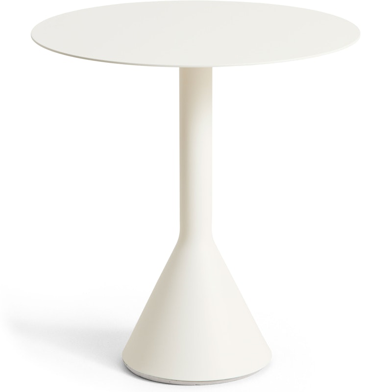 Palissade Cone Table Ø70, Cream White