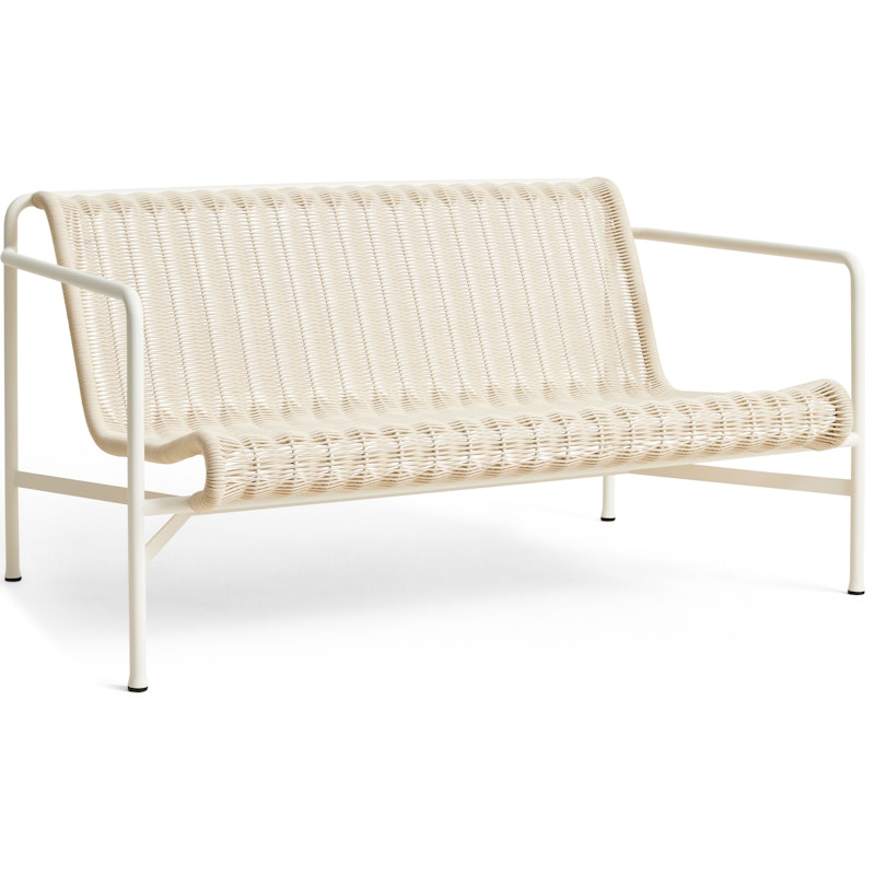 Palissade Cord Lounge Sofa, Cream White