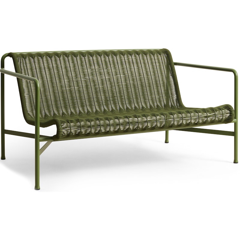 Palissade Cord Lounge Sofa, Olive