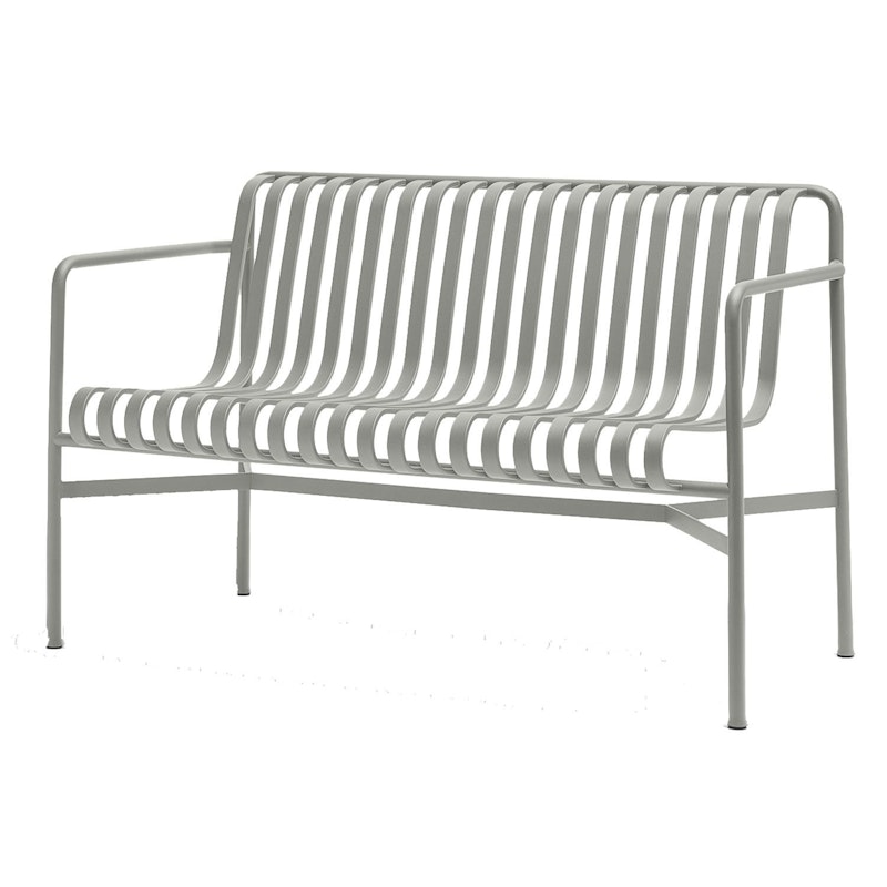 Palissade Dining Bench, Sky Grey
