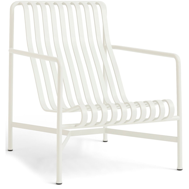 Palissade Lounge Chair High, Cream White