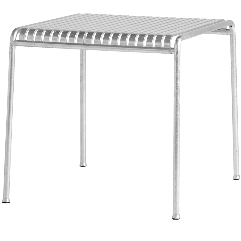 Palissade Table 82,5x90 cm L82,5xW90 cm, Hot Galvanized