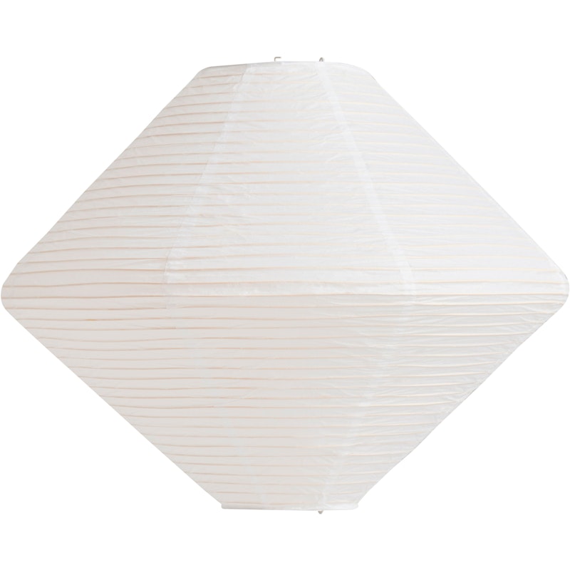 Paper Shade Diamond 60 Lampshade, Classic White